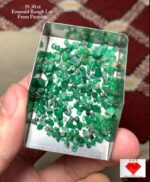 39.30 ct Panjshir Emerald Rough – Deep, Bold Crystal with Strong Presence