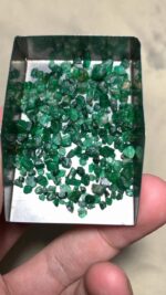 39.30 ct Panjshir Emerald Rough – Deep, Bold Crystal with Strong Presence - Image 2