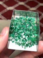 39.30 ct Panjshir Emerald Rough – Deep, Bold Crystal with Strong Presence - Image 12