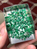 39.30 ct Panjshir Emerald Rough – Deep, Bold Crystal with Strong Presence - Image 3