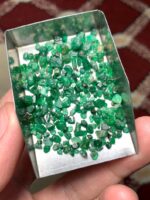 39.30 ct Panjshir Emerald Rough – Deep, Bold Crystal with Strong Presence - Image 6