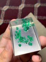 12.30 Carat Emerald Rough Lot from Swat — The Untamed Green Elegance - Image 9