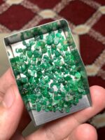 39.30 ct Panjshir Emerald Rough – Deep, Bold Crystal with Strong Presence - Image 9