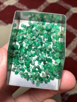 39.30 ct Panjshir Emerald Rough – Deep, Bold Crystal with Strong Presence - Image 10
