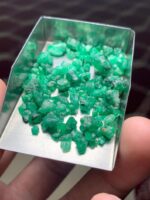 A Closer Look at a 49.20 Carat Emerald Rough Lot from Swat - Image 2