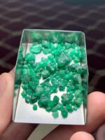 A Closer Look at a 49.20 Carat Emerald Rough Lot from Swat - Image 3