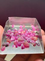 47ct Afghan Ruby Rough Lot – Natural Uncut Gemstones | 9.44 x 7.21 x 3.84 mm - Image 3
