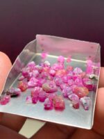 47ct Afghan Ruby Rough Lot – Natural Uncut Gemstones | 9.44 x 7.21 x 3.84 mm - Image 4