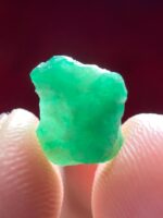 Wide, Light, and Luminous: The Elegance of a 2.64ct Swat Emerald Crystal - Image 6