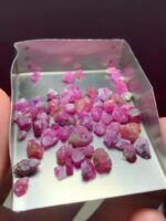 47ct Afghan Ruby Rough Lot – Natural Uncut Gemstones | 9.44 x 7.21 x 3.84 mm - Image 7