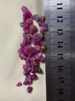 47ct Afghan Ruby Rough Lot – Natural Uncut Gemstones | 9.44 x 7.21 x 3.84 mm - Image 8