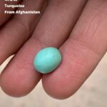 Afghan Turquoise Cabochon: A 4.70 ct Gem of Versatile Beauty