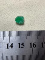 The Beauty and Metrics of an Emerald Crystal: 2.20 ct SWAT – 8.23 × 7.40 × 5.27 mm - Image 2