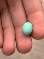 Afghan Turquoise Cabochon: A 4.70 ct Gem of Versatile Beauty - Image 4
