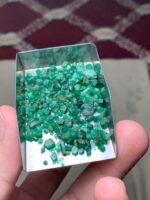 43.20 ct Panjshir Emerald Rough Lot – Flat Crystal Parcel with Strong Cutting Potential - Image 5