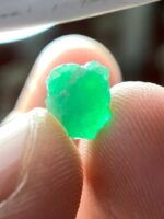 The Beauty and Metrics of an Emerald Crystal: 2.20 ct SWAT – 8.23 × 7.40 × 5.27 mm - Image 9