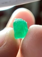The Beauty and Metrics of an Emerald Crystal: 2.20 ct SWAT – 8.23 × 7.40 × 5.27 mm - Image 10