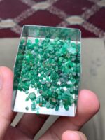43.20 ct Panjshir Emerald Rough Lot – Flat Crystal Parcel with Strong Cutting Potential - Image 9
