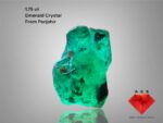 The Subtle Elegance of a 1.75 ct Panjshir Emerald Crystal