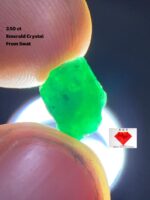 3.50ct Swat Emerald Crystal – Nature’s Miniature Marvel