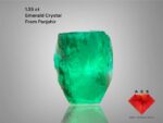 Elegant Miniature – 1.35 Carat Panjshir Emerald Crystal