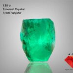 Elegant Miniature – 1.35 Carat Panjshir Emerald Crystal