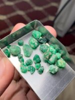 38.34 ct Swat Emerald Rough Lot, Pakistan Gemstone - Image 2