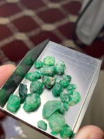 38.34 ct Swat Emerald Rough Lot, Pakistan Gemstone - Image 11