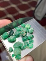 38.34 ct Swat Emerald Rough Lot, Pakistan Gemstone - Image 3