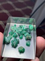 38.34 ct Swat Emerald Rough Lot, Pakistan Gemstone - Image 6