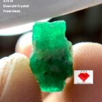 2.72ct Swat Emerald Crystal – A Sleek Natural Gem