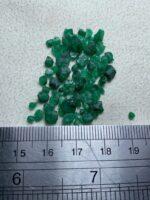 19.15 ct Swat Emerald Rough Lot – Authentic Green Crystals from Pakistan - Image 11
