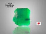 The Elegant 6.75 ct Swat Emerald Crystal: A Jewel of Timeless Beauty