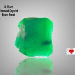 The Elegant 6.75 ct Swat Emerald Crystal: A Jewel of Timeless Beauty