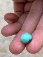 Elegant Afghan Turquoise: 4.75 ct Cabochon Gemstone - Image 5