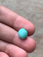 Elegant Afghan Turquoise: 4.75 ct Cabochon Gemstone - Image 6