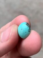 Elegant Afghan Turquoise: 4.75 ct Cabochon Gemstone - Image 10