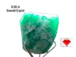 13.00ct Swat Emerald Crystal: Raw Power in 13x12x9mm
