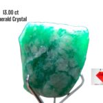13.00ct Swat Emerald Crystal: Raw Power in 13x12x9mm