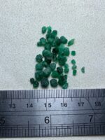16.55 ct Swat Emerald Rough Lot – Natural Green Crystals from Pakistan - Image 2