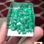 57.00 ct Swat Valley Emerald Rough – Natural Green Gemstone Crystal