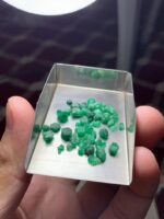 16.55 ct Swat Emerald Rough Lot – Natural Green Crystals from Pakistan - Image 8