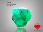 Spotlight on a Unique Swat Emerald Crystal — 2.95 ct