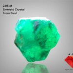 Spotlight on a Unique Swat Emerald Crystal — 2.95 ct