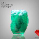A Striking 2.10 ct Emerald Crystal from Panjshir