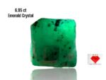 Pure Elegance in Green: 6.95ct Emerald Crystal from Swat
