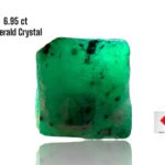 Pure Elegance in Green: 6.95ct Emerald Crystal from Swat