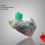 18.65 ct Swat Emerald: A Vibrant, Well-Proportioned Crystal