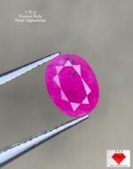 Afghan Faceted Ruby (1.21 ct) – Bold Size with Elegant Presence
