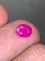 Afghan Faceted Ruby (1.21 ct) – Bold Size with Elegant Presence - Image 2